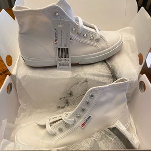 Superga 2795 brand new High Top white COTU